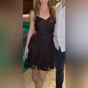 RRL black lace dress size 1 (XS) a Ralph Lauren label Double RL